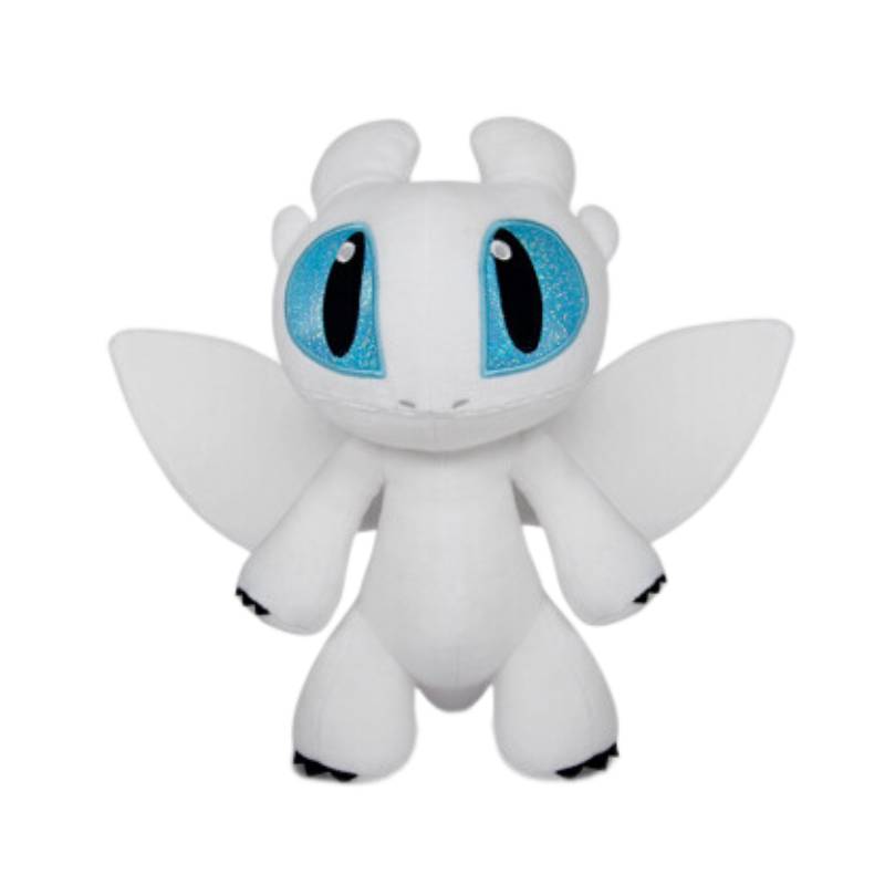 

Плюшевая кукла Мягкая Набивная Светлая Фурия Ночная Фурия Подарок Детям белый