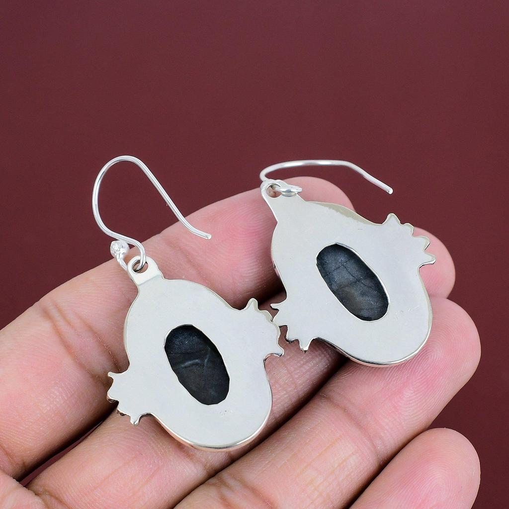 Picasso Jaspis Ohrringe Sehr hübsche Edelstein Ohrringe Dezenter Schmuck 925 Sterling Silber Ohrringe Handgefertigte Ohrringe Boho Schmuck Geschenke für Mama