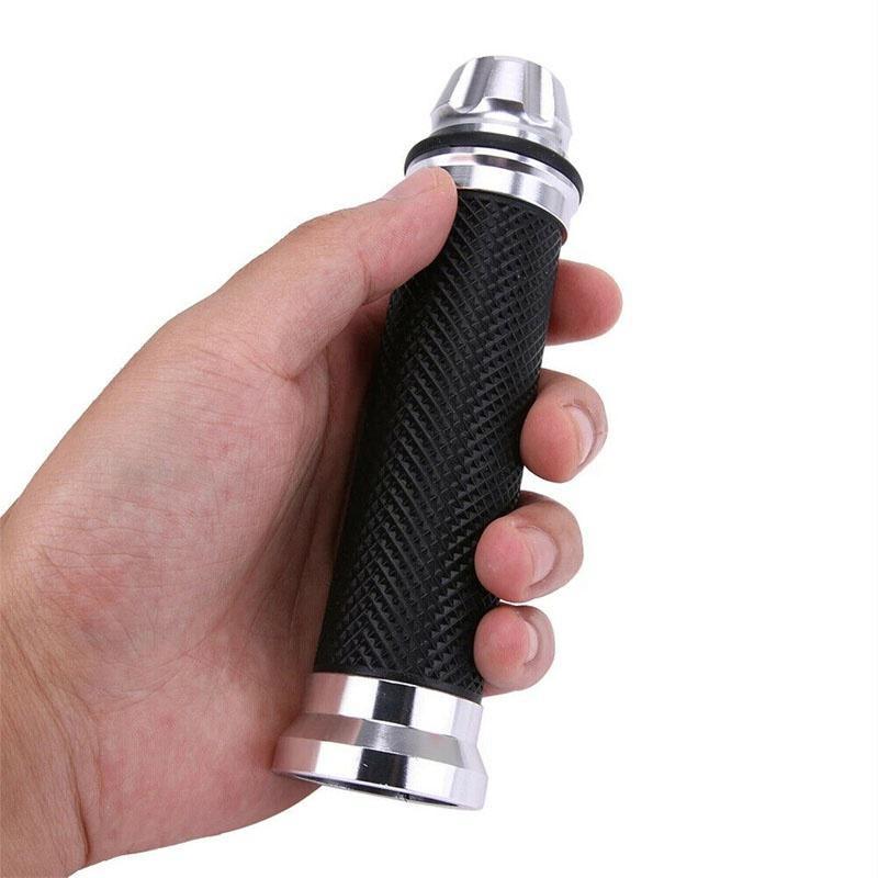 Universal 22mm 24mm Cnc Motorcycle Handlebar Grips, Dirt Bike Motorbike Handle Bar Accessories Parts