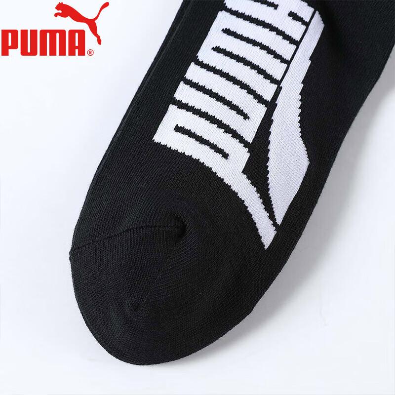 Puma Casual Sports Socks for Women, Basic Mid-Calf Socks, 3-Pair Pack