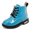 Four Season Children Shoes PU Leather Waterproof Boots Kids Boots