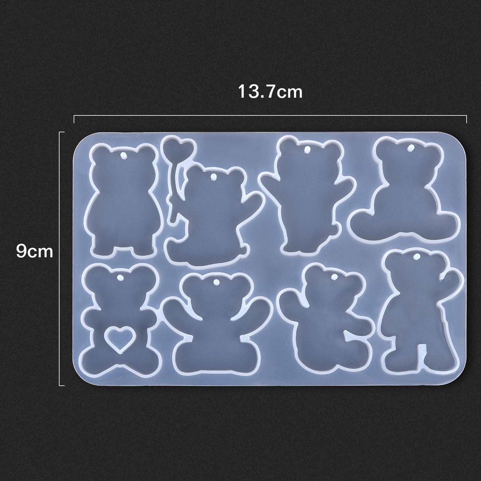 

Cute Cat Butterfly Animal Earring Keychain Epoxy Resin Silicone Mold DIY Spider Snake Pendant Jewelry Making Decoration Crafts