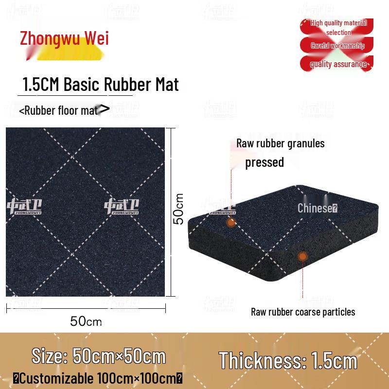 Zhongwuwei Gym & Fitness Shock-Absorbing Floor Mats