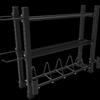 WEZHO Fitness Equipment Storage Rack