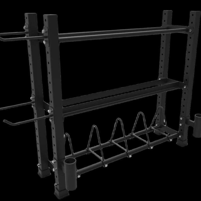 WEZHO Fitness Equipment Storage Rack