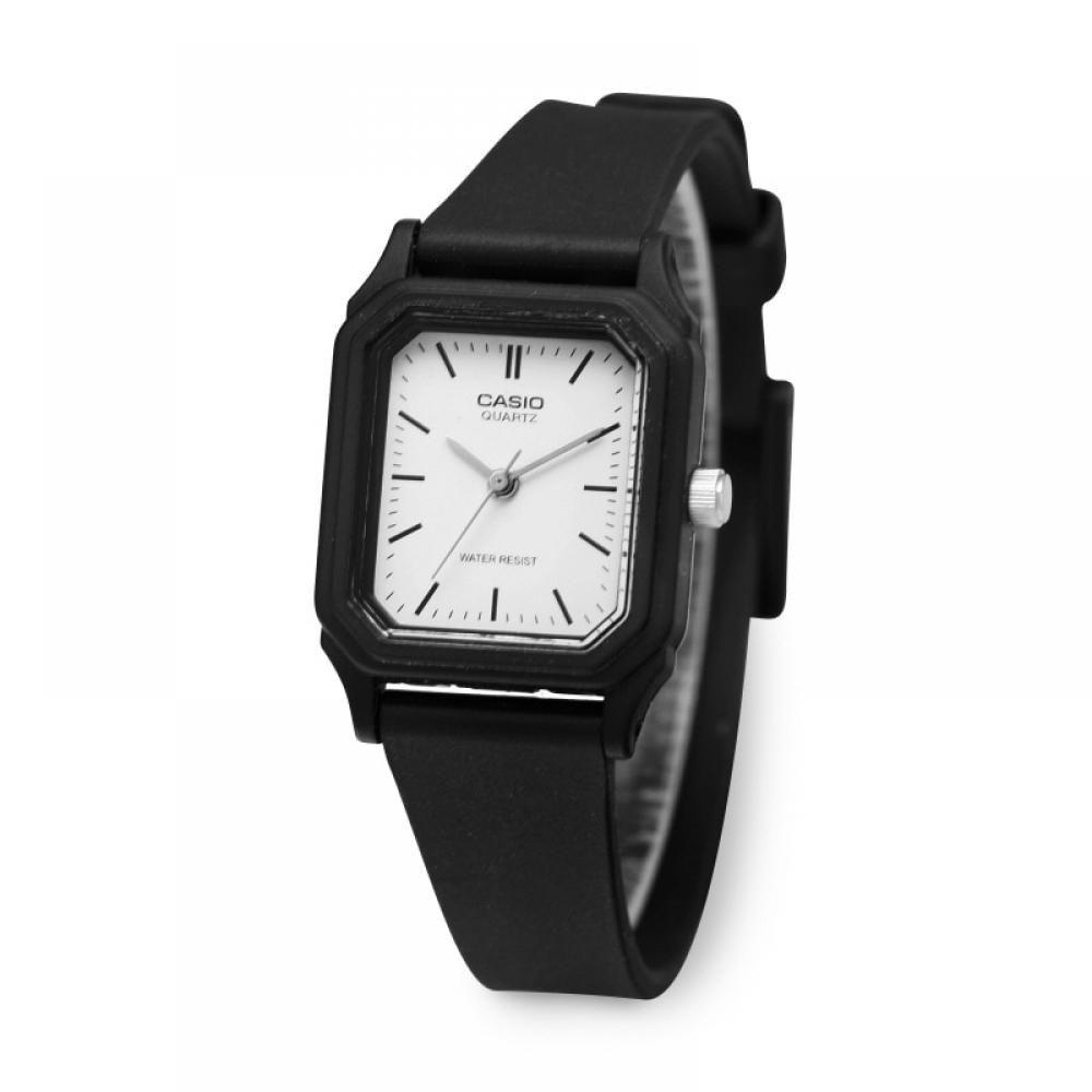 Casio Lq 142 7edf  Lq 142 7e  Analog Square Sat Student Urethane Watch
