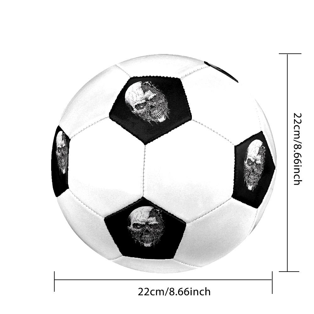 1PC Skull Art Soccer Ball Size 5 Football Machine Sewn Indoor/Outdoor Universal Football A47