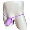 Low Rise Mini G-String Men Sexy Underwear Ice Silk Micro Bikini Trunks Bulge Pouch T-Back Thongs Erotic Panties Soft Underpant