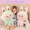 Adorable Muñeco de Peluche Tie-dye Nuevo Figura Lavaboo Zimomo Juguete Suave Para Niños Regalo