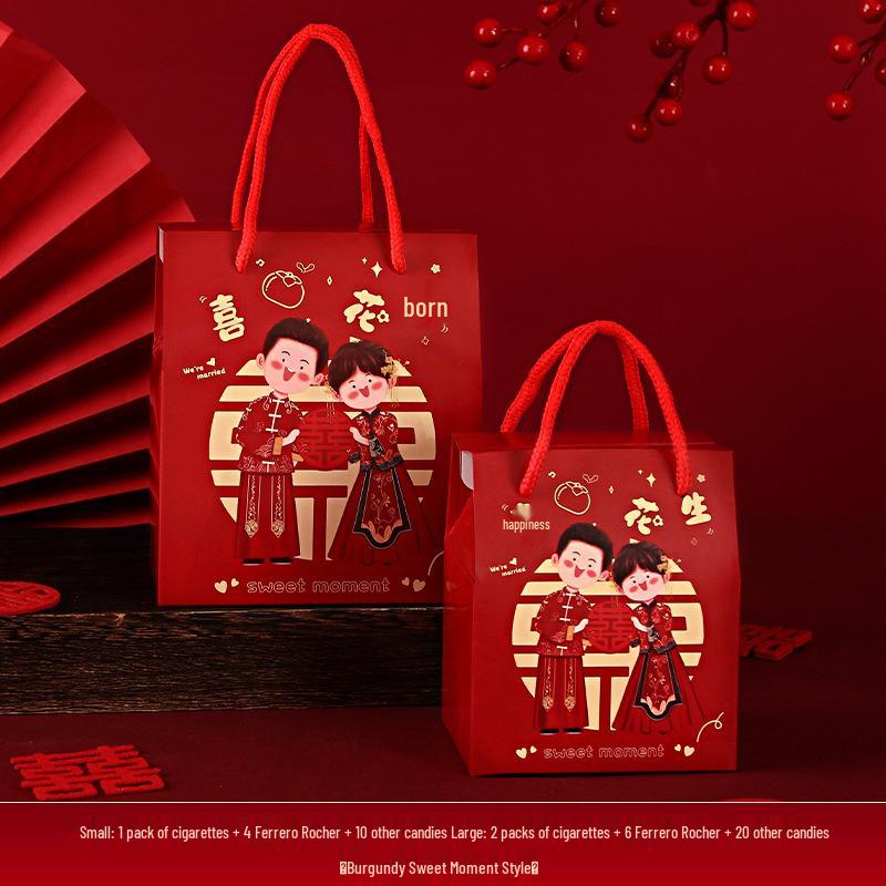 Wedding Candy Gift Tote Box