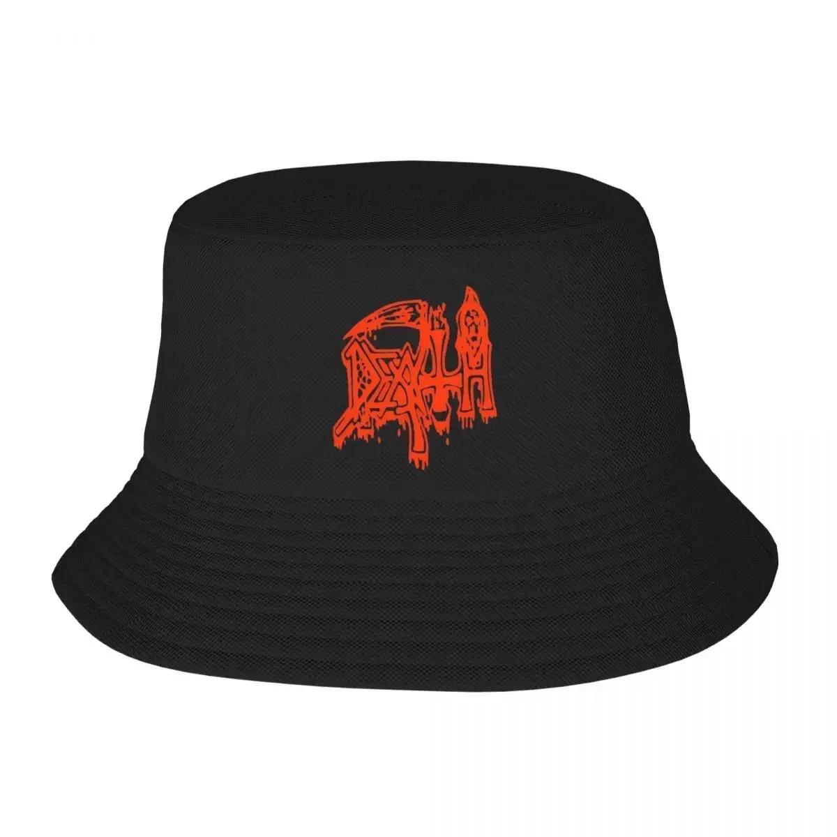 

Vocation Getaway Headwear Death Band Rock Merchandise Bucket Hat Trendy Unisex Sun Hat Session Hat UV Protection Fishing Hats One Size