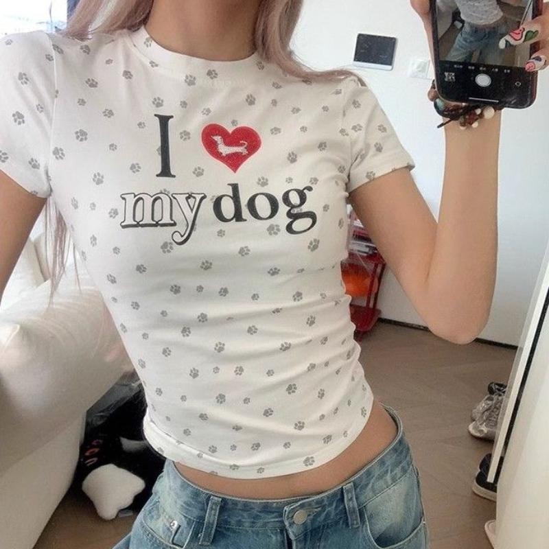 

Милые футболки для девочек с сердечками и надписями, футболки с коротким рукавом, женские футболки простого дизайна, футболки для вечеринок, одежда для тренировок, уличная одежда, модные женские футболки L