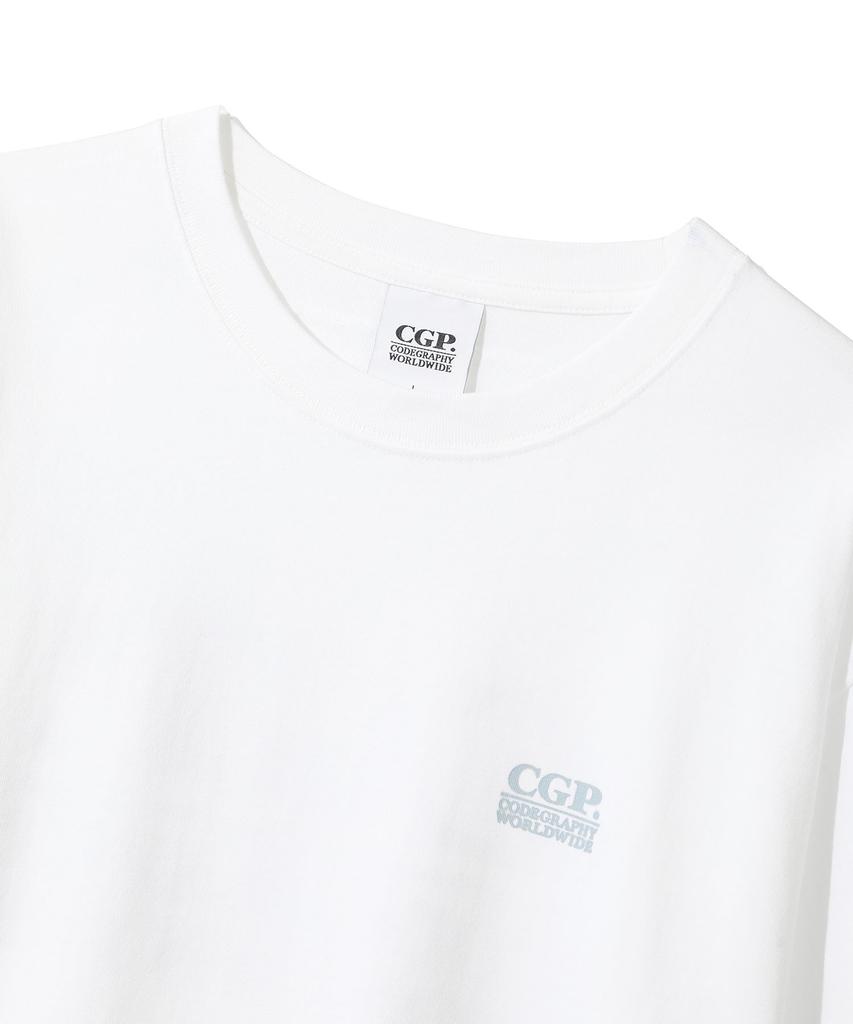 CGP Square Color Logo Short Sleeve T-Shirt - White