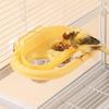 Splash-Proof Bird Water Food Bowl Removable Bird Cage Bowl Practical Parrot Feeder  Cockatiels