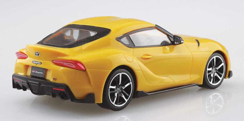Aoshima Bunka Kyozai The Snap Kit Series Toyota GR Supra Lightning Yellow Plastic Model Co., Ltd. (AOSHIMA) 1/32 Pre-Colored 10-D