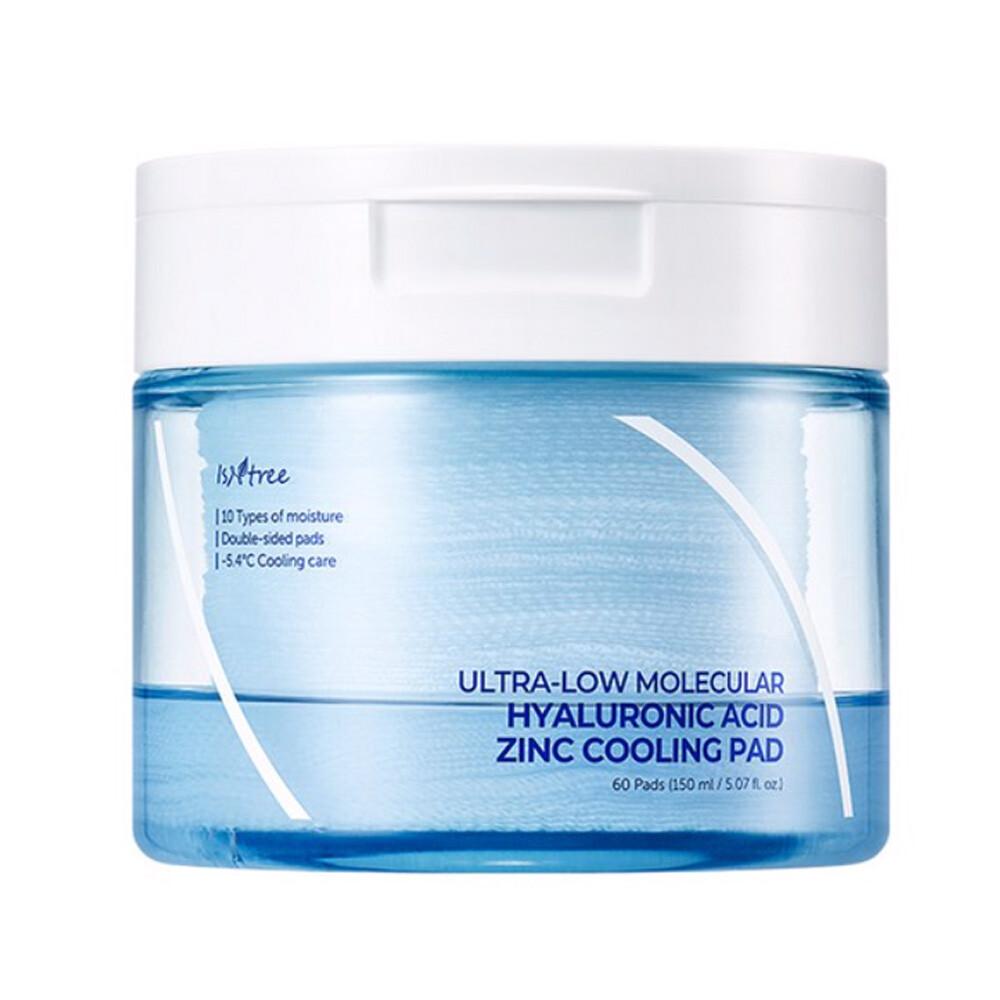 Hyaluronic Acid Zinc Cooling Pad 150ml 60pads