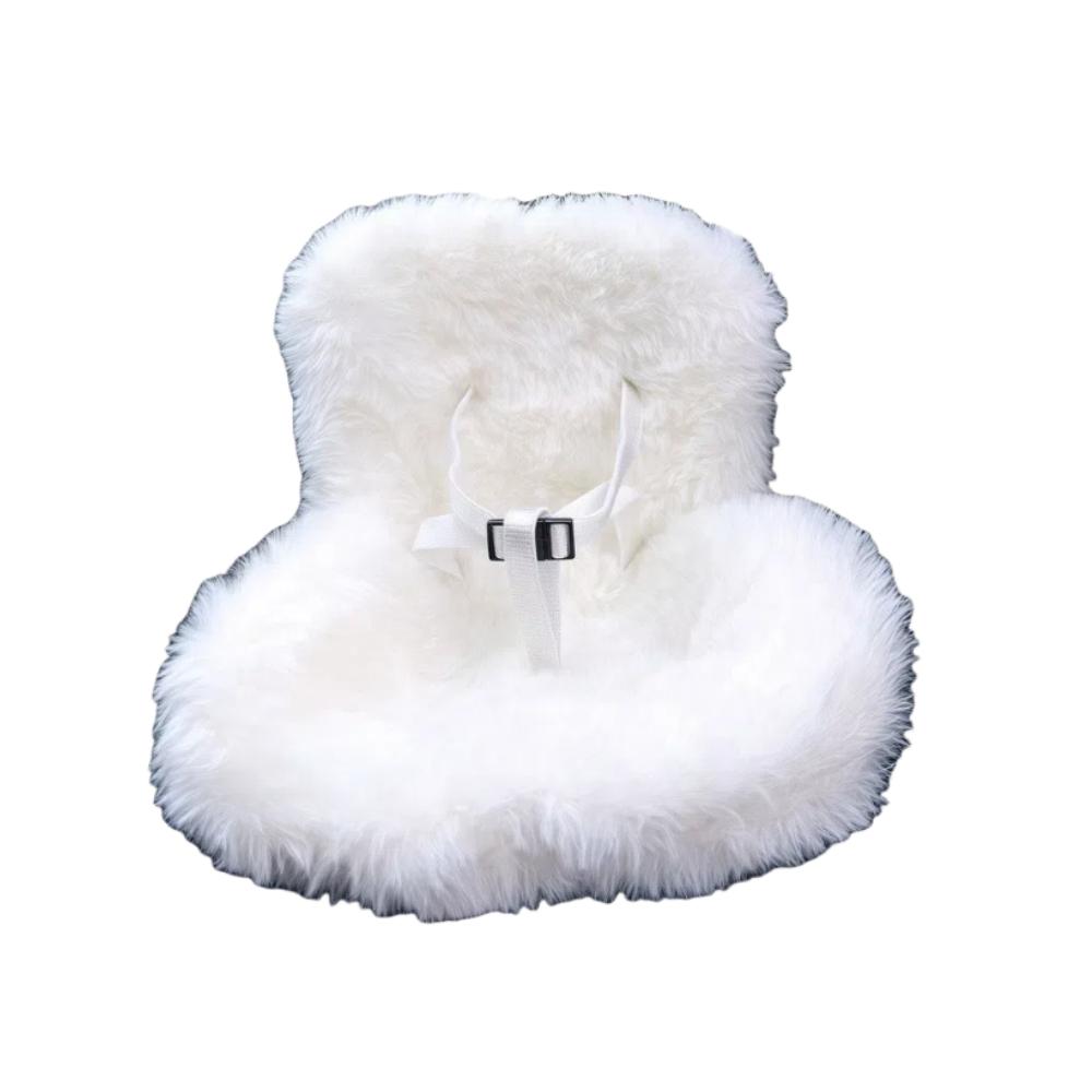 

Крепление-клипса на воздуховод для куклы Лабубу для фигурок 15-17 см - Надежная подставка для детского автокресла, Кавайный аксессуар для украшения приборной панели, Быстрая установка без инструментов, АБС-пластик белый