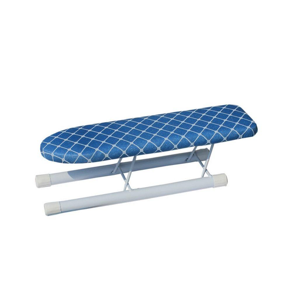 New Foldable Mini Ironing Board Metal Household Ironing Board Rack Sewing Table Portable Clothes Ironing Cover