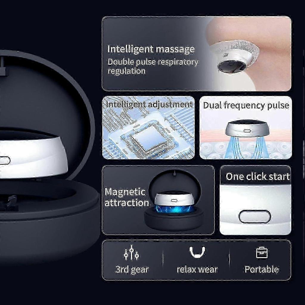 Smart Throat Massage Anti Snoring Device, Anti Snoring Solutions, Electric Snore Stopper Device With Smart Throat Pulse Massage