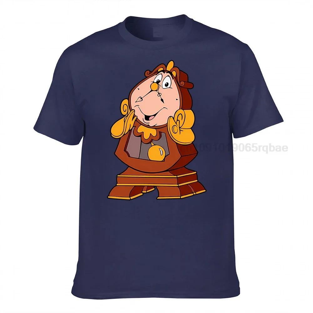 Beauty And The Beast Happy Cogsworth Tshirt Tshirt Oversized Gift T Shirt Smlxlxxl3xl4xl5xl Unisex Unisex