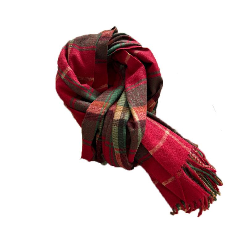 Классический клетчатый шарф — фото 6