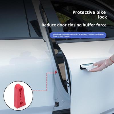 4 Stuks Auto Deurslot Demper Buffer Doder Schokabsorberende Demping Beschermer Verminder Het Geluid Voor A1 A3 Q2 Q3 Tt Accessoires