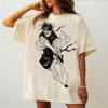 Choso T-Shirt Mädchen Hip Hop Gothic Retro Grafikshirt Anime Streetwear Bunt Pastell