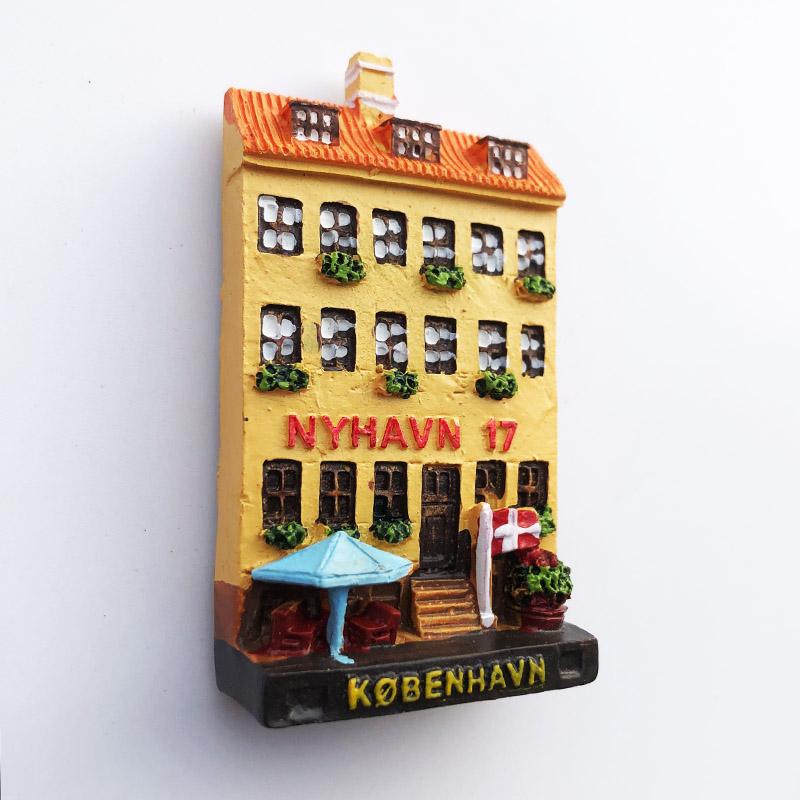 Denmark Travelling Fridge Magnets Home Decor Denmark Tourism Souvenirs Fridge Stickers Message Board Magnetic Stickers Gifts