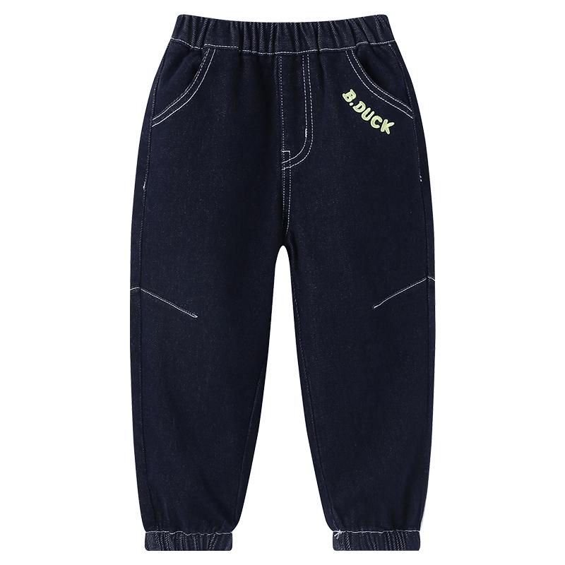 B.Duck Boys' Fleece-Lined Denim Jeans