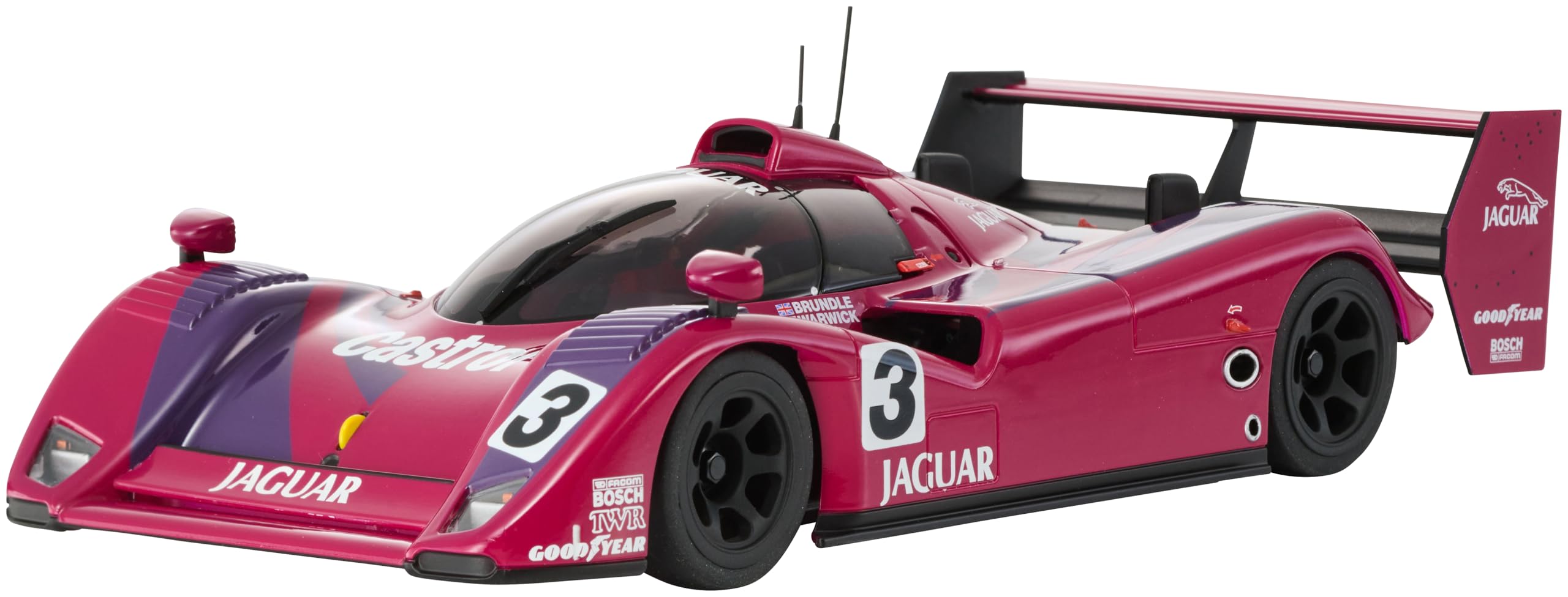 

Kyosho ASC JAGUAR Winner MONZA 1991 MZP348MO MR04W-LM XJR-14 No.3