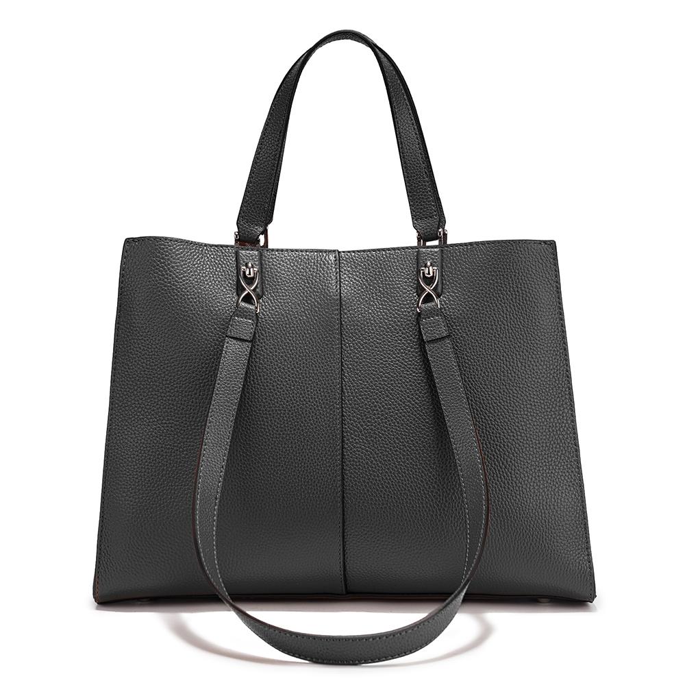 Zency Damen Große Tragetasche Echtes Leder Schultertasche