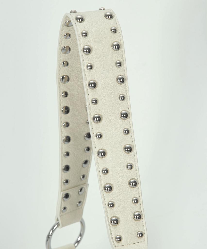 Ason Mote Stud Bag / Ivory