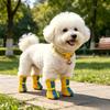 Small Dog Shoes Mesh Breathable Reflective - Outdoor Protectors for Teacup Non- Fit