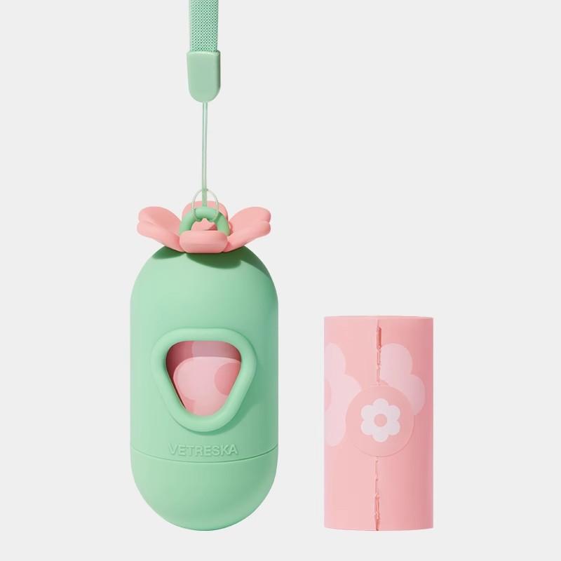 

Thickened Capsule Dog Poop Bag Holder Outdoor Travel Portable Dog Shit Fetching Tool Pet Waste Disposal System Dog Walking Bags