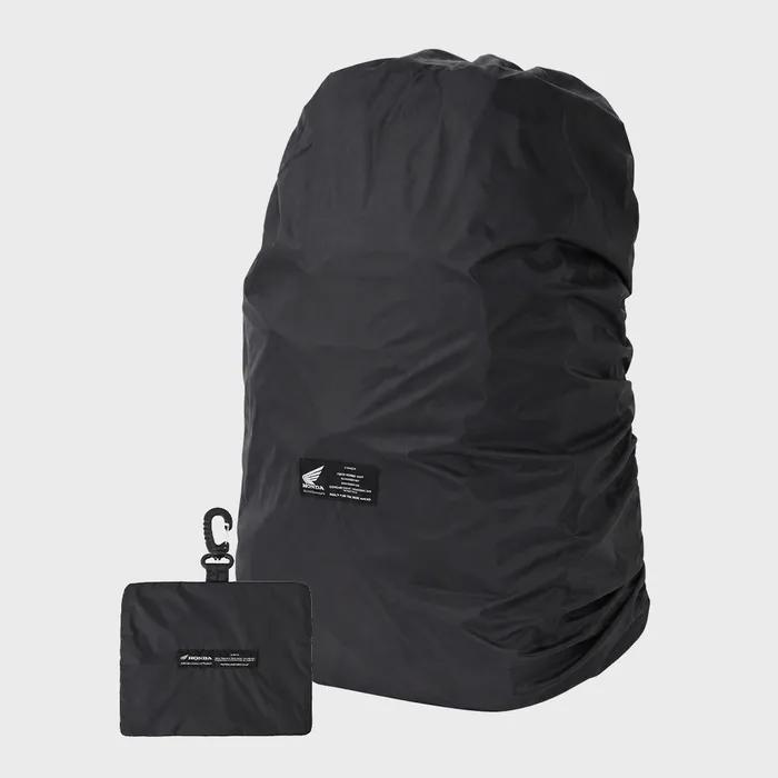 Packable Bag Rain Cover Black