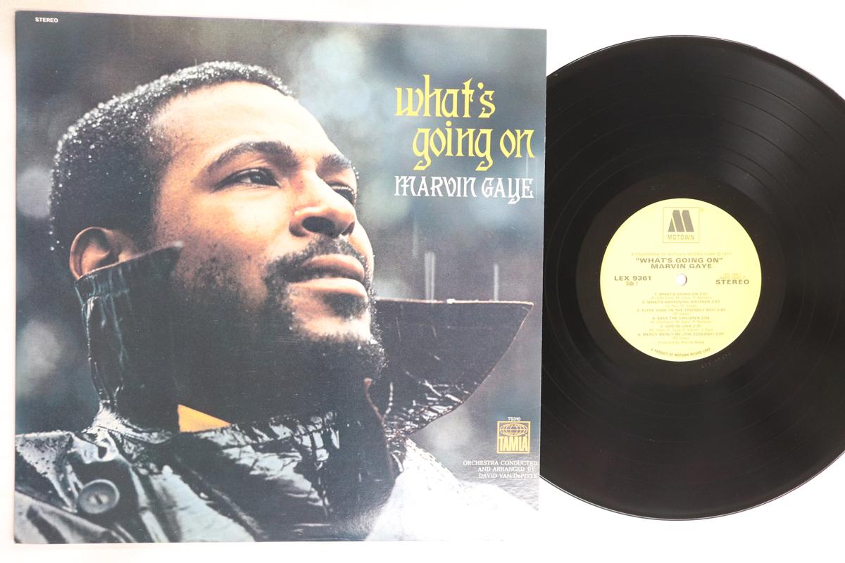 

LP Record MARVIN GAYE - What s Going On LEX9361 Tamla Japan Soul/Funk Used