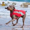 Winter Pet Dog Coat Large Breeds Golden Retriever Labrador Border Collie Nylon Warm Hooded Jacket In Red Blue Purple