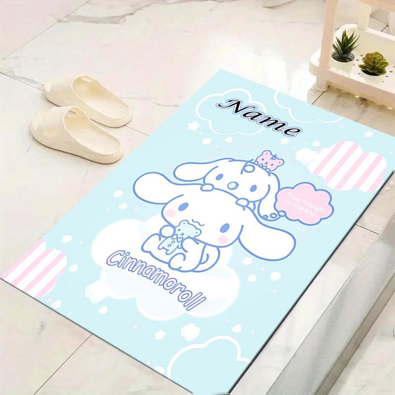 Custom 1Pc Pink Bunny Dreams Rug Office Carpet Indoor Outdoor Entrance Doormat Nonslip Soft And Comfortable Living Room D2915280