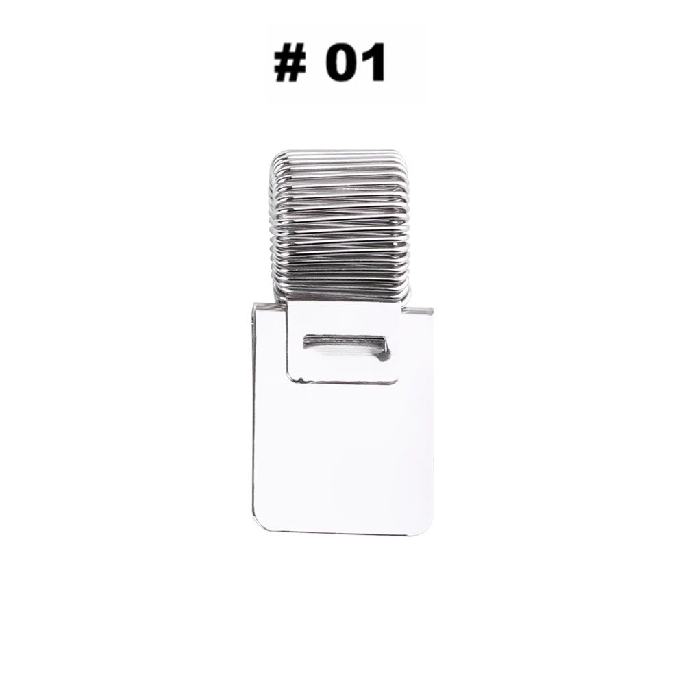 

1 Pc Single/Double/Triple Hole Metal Spring Pen Holder With Pocket Clip Doctors Nurse Uniform Pen Holders