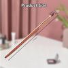 1Pcs French Tip Brush Builder Gel Brush Pincel Nail Art Brushes for Hard Liquid Nails Tap Pen for Nail Polish and Salon DIY Manicure Tools and