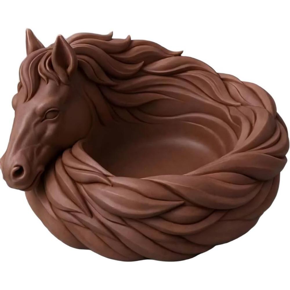 Functional Organizer Horse Catchall Bowl Portable Horse Jewelry Dish Desk Organizer