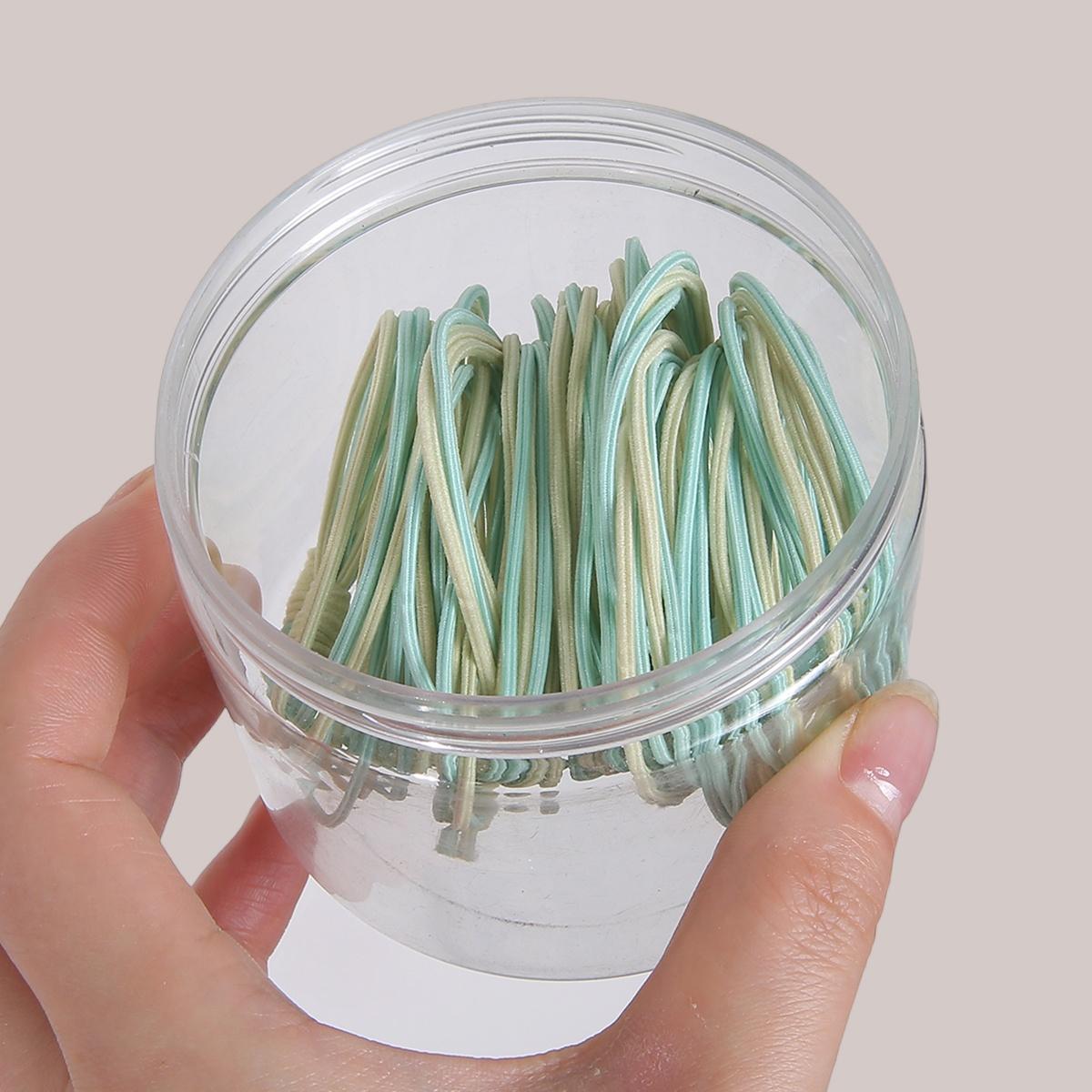 

20 шт. простая прочная повязка на голову, кольцо для волос, модный головной убор для девочки, милая резинка, аксессуары для волос зелёный