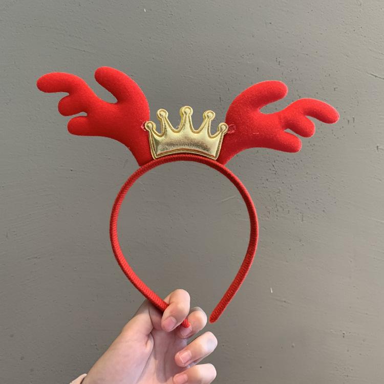 Kinder Feen Geweih Haarspange - Mori Stil Weihnachts Stirnband für Mädchen