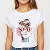 Cartoon 90S Casual Kawaii Anime Print Lady Womens Graphic T Shirt Ladies Female Tee T-Shirt Woman Cloth Korean Fashion