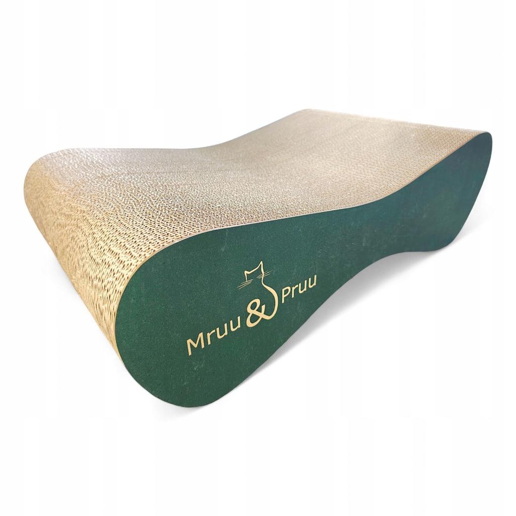 Mimi cat scratching post | green 40cm | 70x23x40 cm | MruuPruu