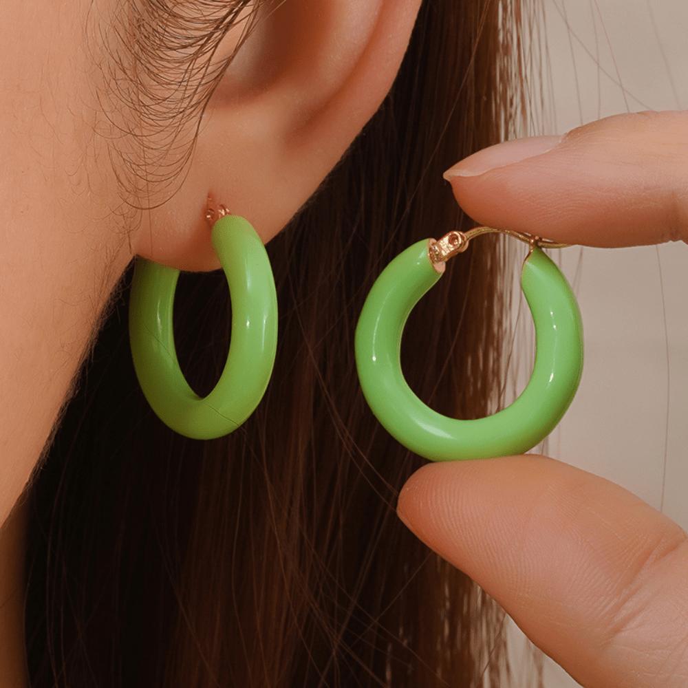 Gold European and American Exaggerated Large Earrings Women's New Trendy High-end Fashion Earrings Earrings