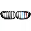 MAGICKIT Gloss Black M Color Front Kidney Grille Grill For 2003-10 BMW E60 E61 525i 535i RDMEV1
