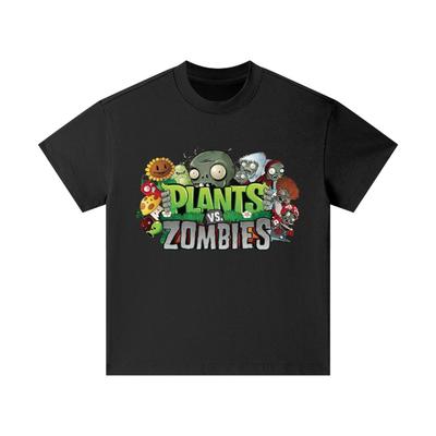Plants vs Zombies T-Shirt: Retro Gaming T-Shirt, Basic Kinder T-Shirt aus reiner Baumwolle