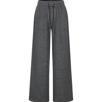 Women's Plush Lined Loose Fit Straight Leg Knit Pants