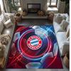 Bayern Munich Printed Flannel Area Rug Non Slip Soft Polyester Floor Carpet Indoor Decor Mat for Bedroom Living Room Sofa Game Room Home Decoration